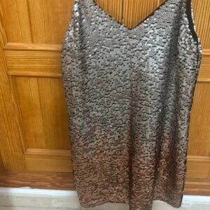 Mermaid Sequin Evening Gown RuchedSatin Dress Long Sleeves Masquerade Floor Leng